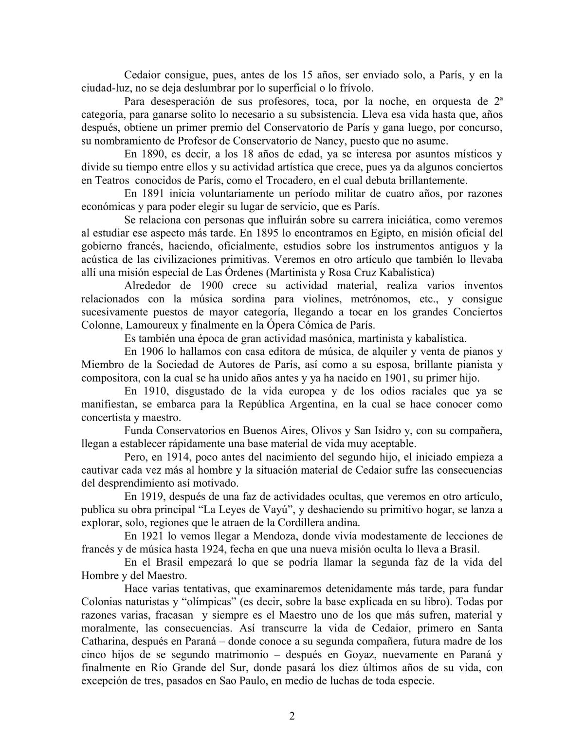 La Iniciación · Año II, Nº 11 · March 1943, page 2