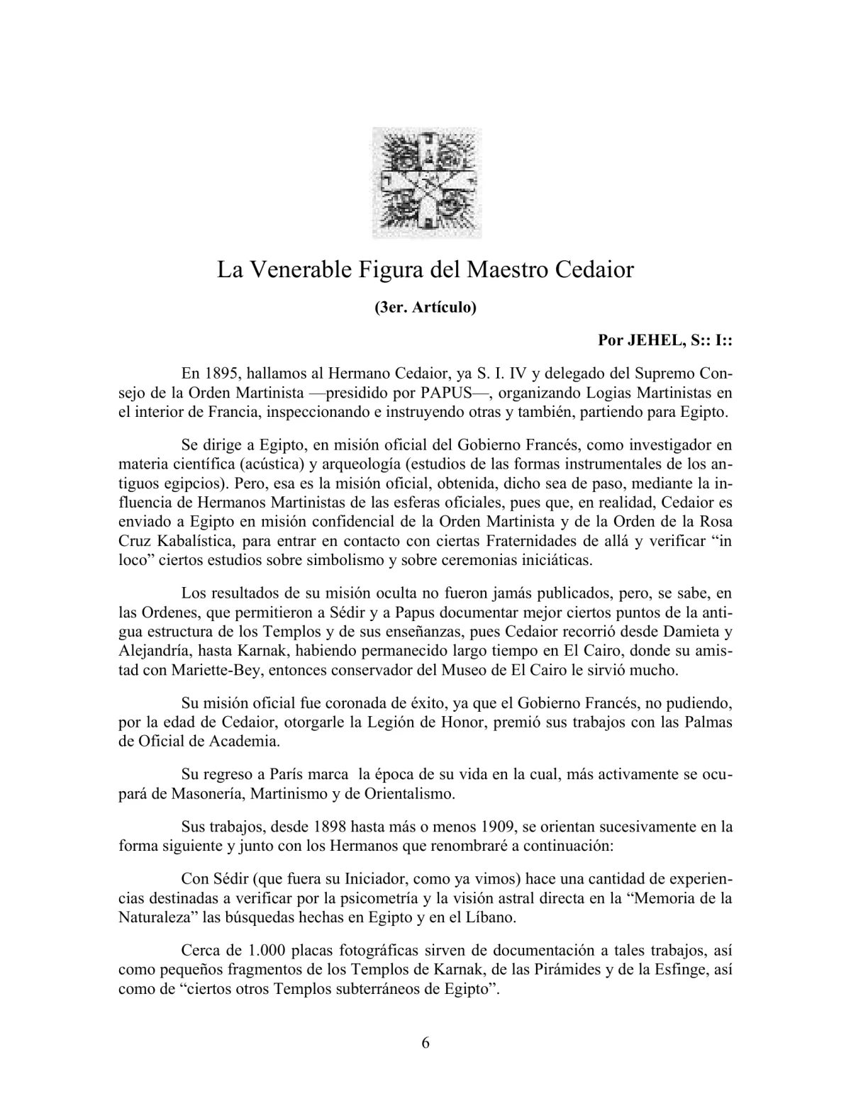 La Iniciación · Año II, Nº 13 · May 1943, page 6