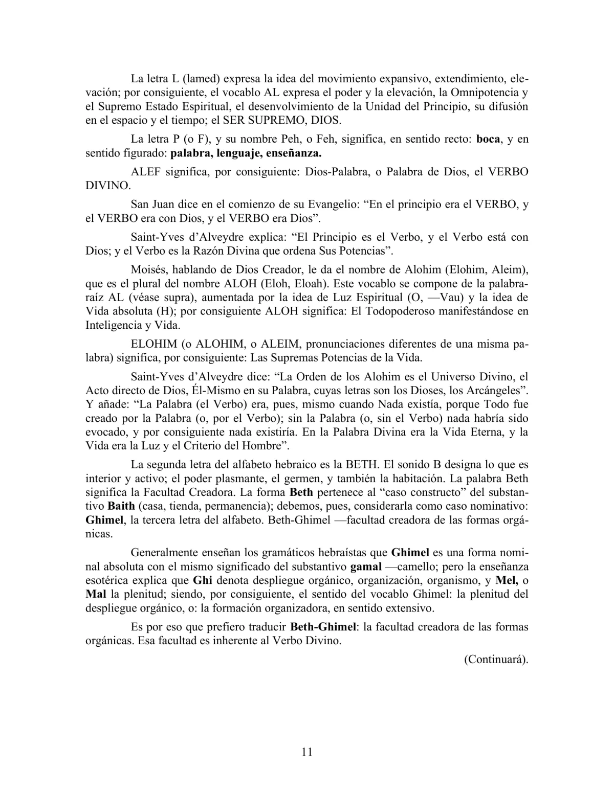 La Iniciación · Año II, Nº 13 · May 1943, page 11