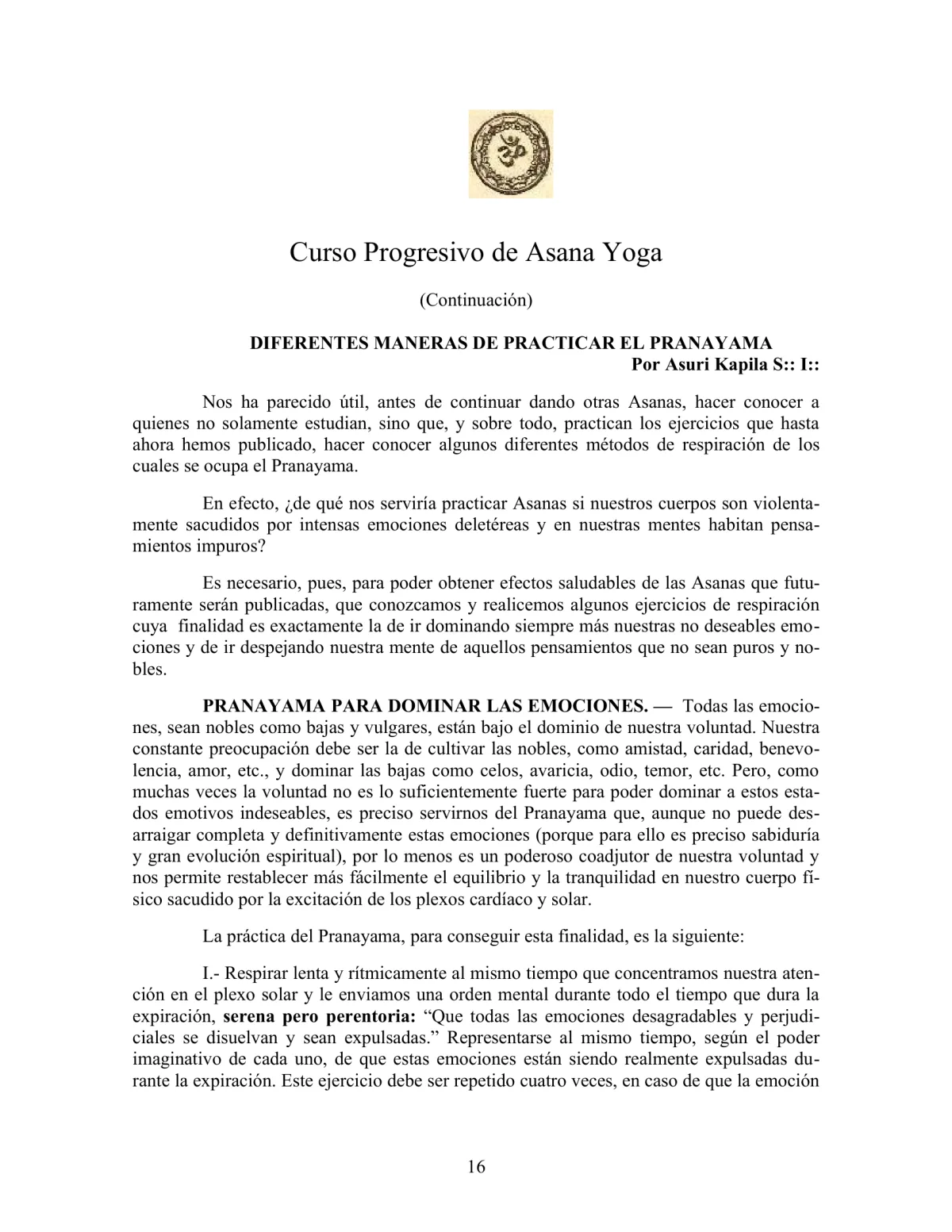 La Iniciación · Año II, Nº 13 · May 1943, page 16