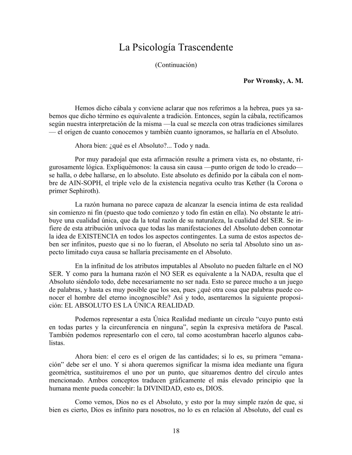 La Iniciación · Año II, Nº 13 · May 1943, page 18