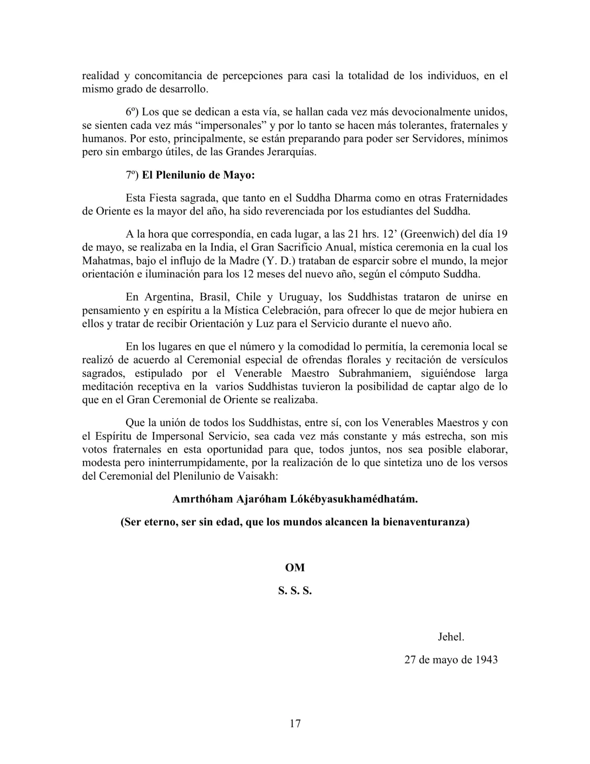 La Iniciación · Año II, Nº 14 · June 1943, page 17