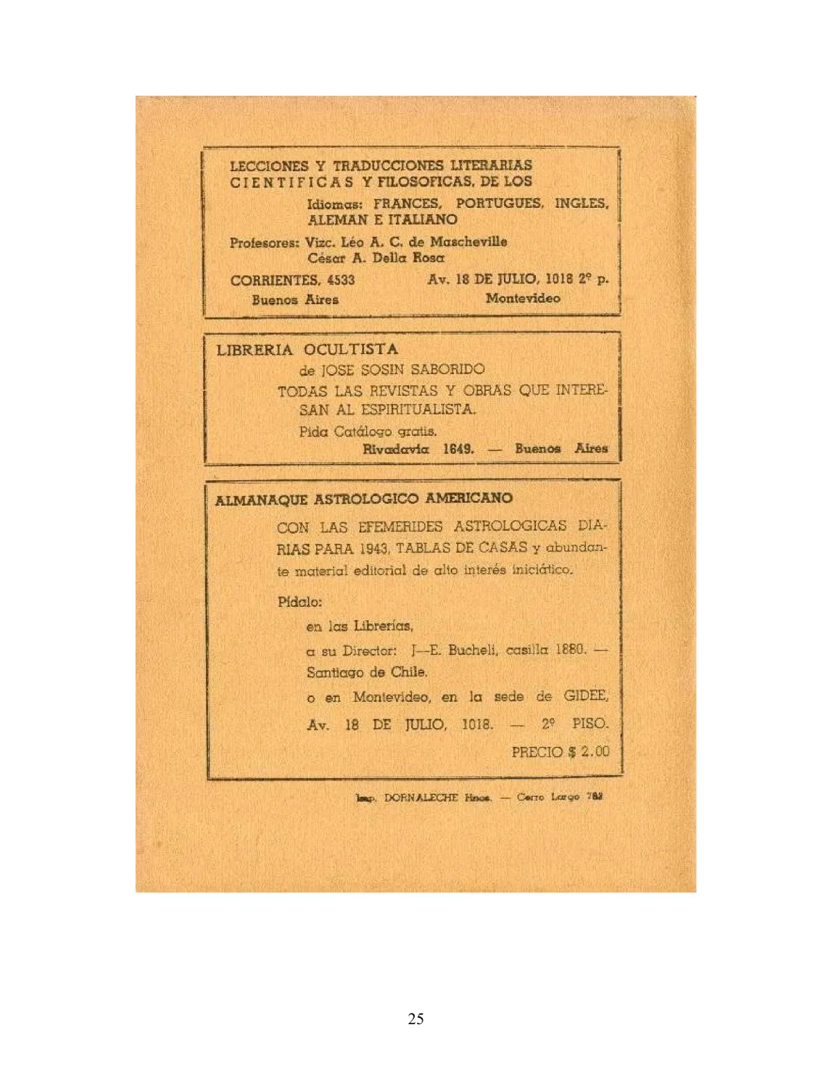 La Iniciación · Año II, Nº 14 · June 1943, page 25