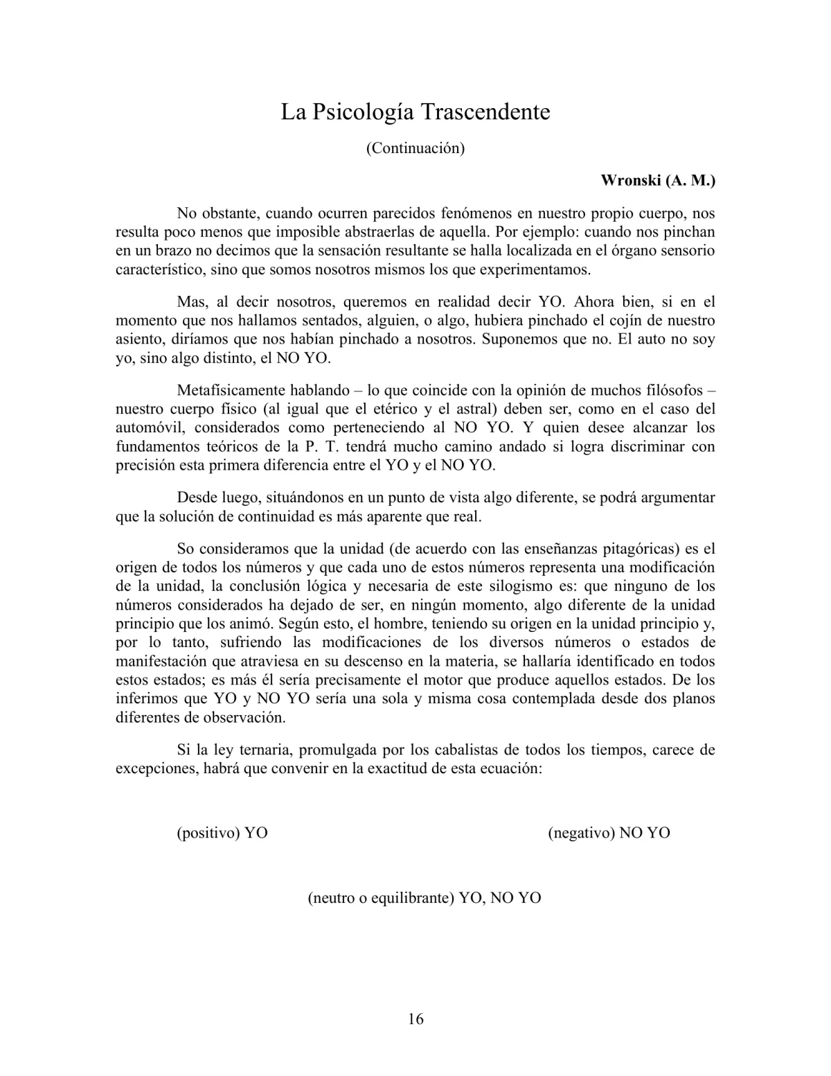 La Iniciación · Año II, Nº 16-17 · August 1943, page 16