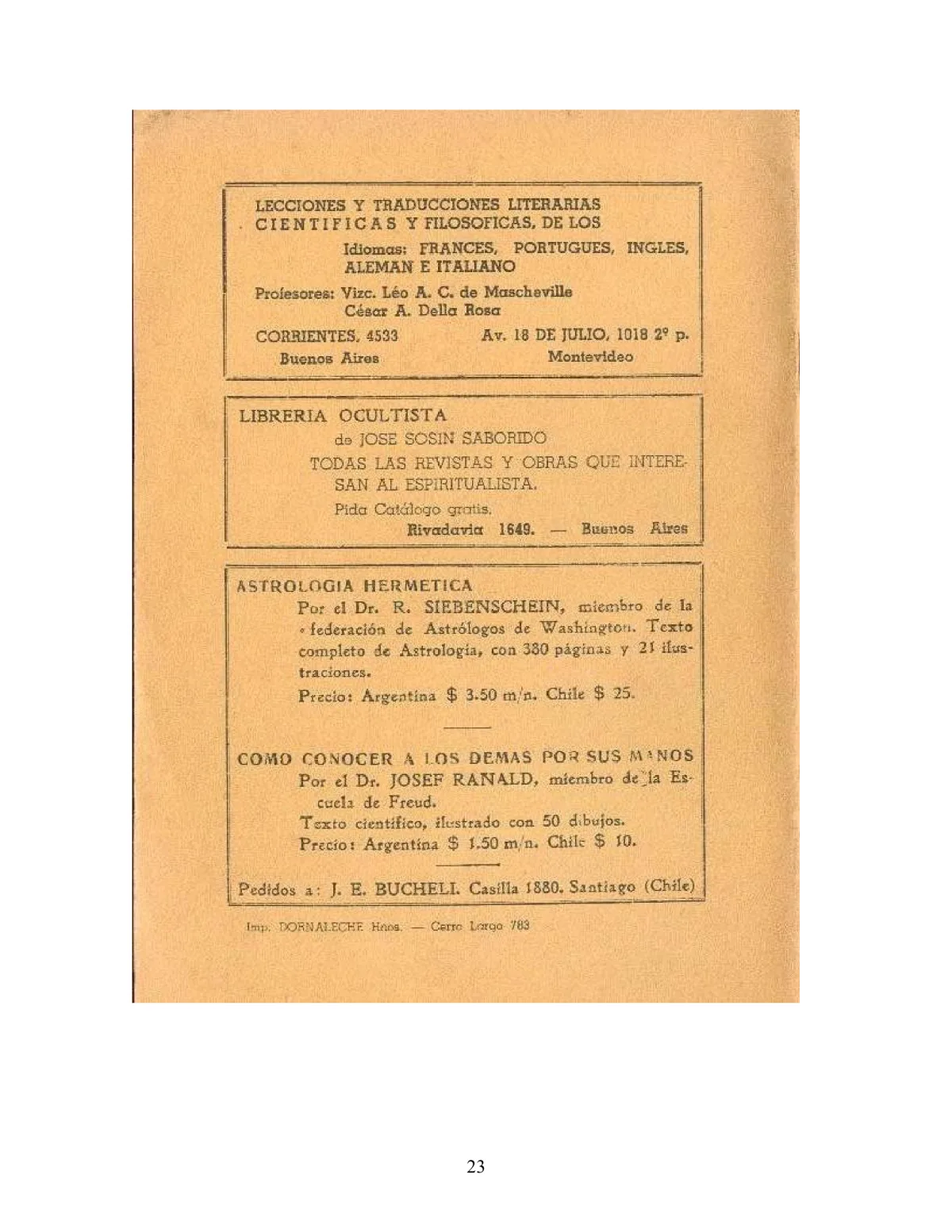 La Iniciación · Año II, Nº 16-17 · August 1943, page 23