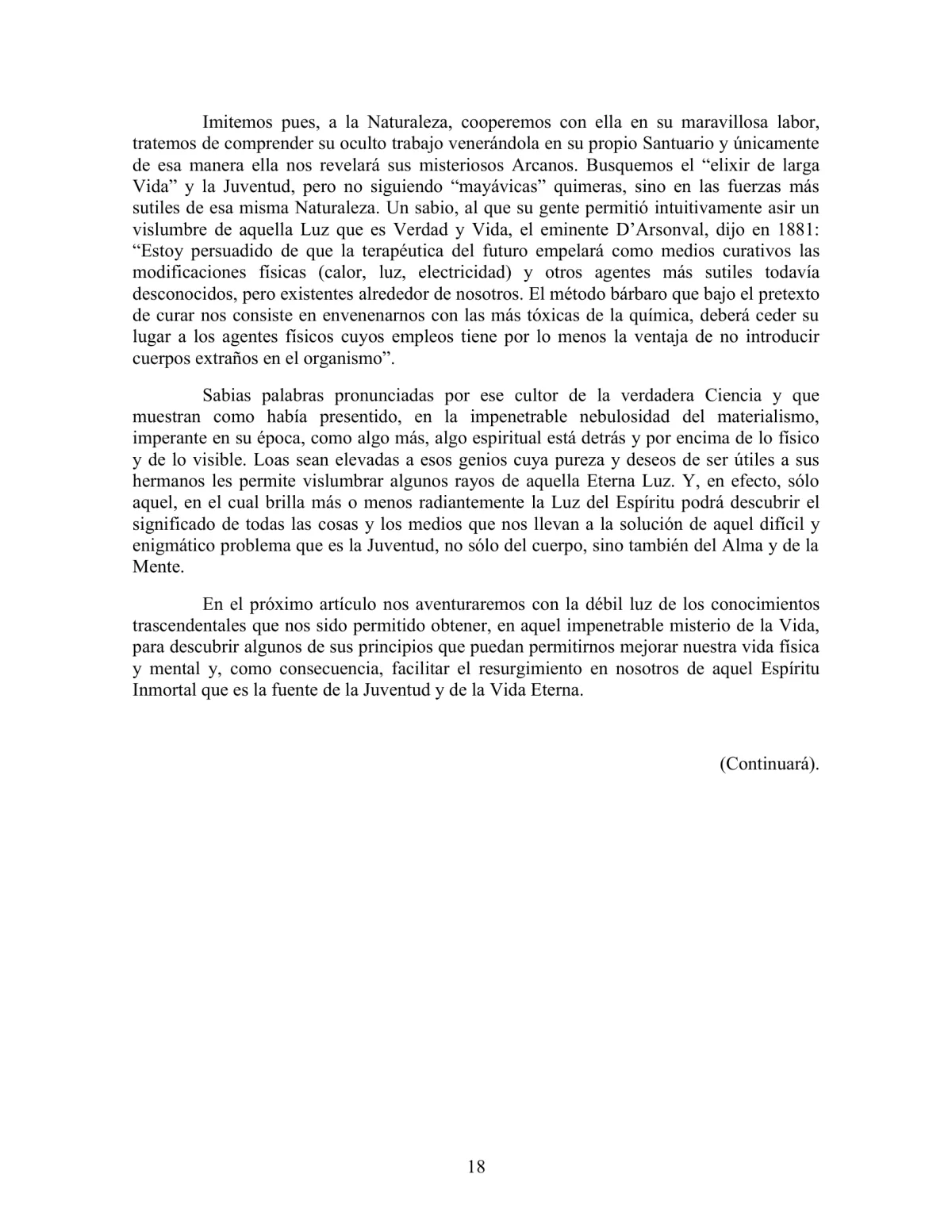La Iniciación · Año II, Nº 18 · October 1943, page 18