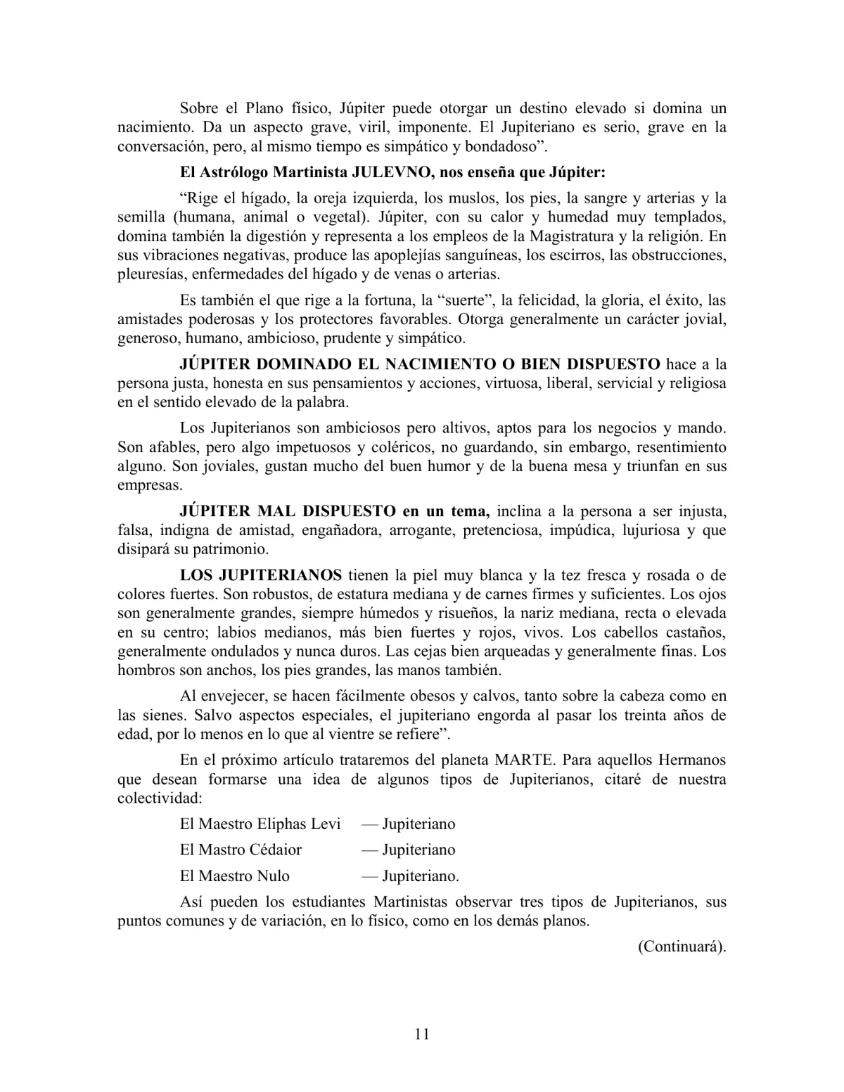 La Iniciación · Año II, Nº 19 · November 1943, page 11