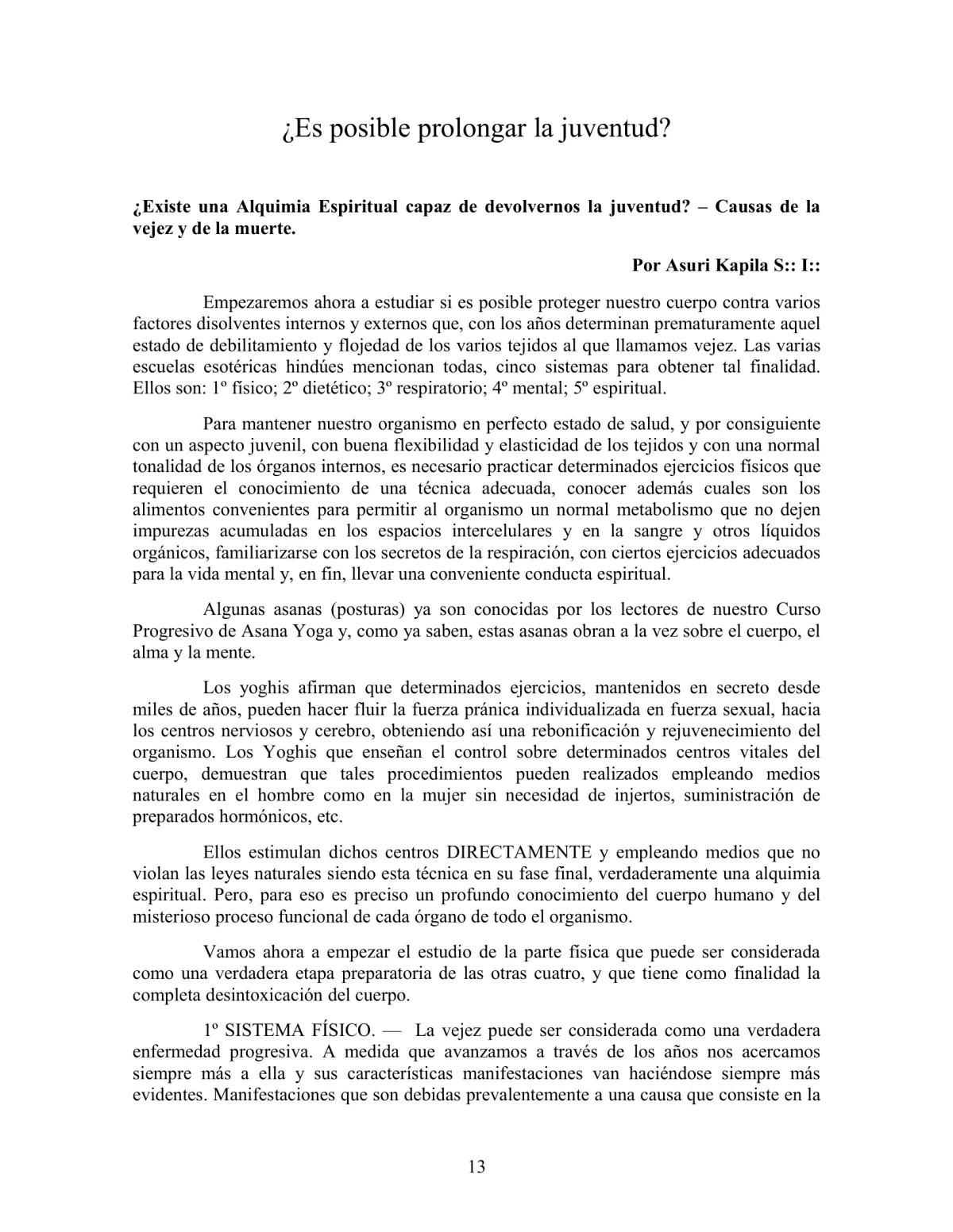 La Iniciación · Año II, Nº 19 · November 1943, page 13