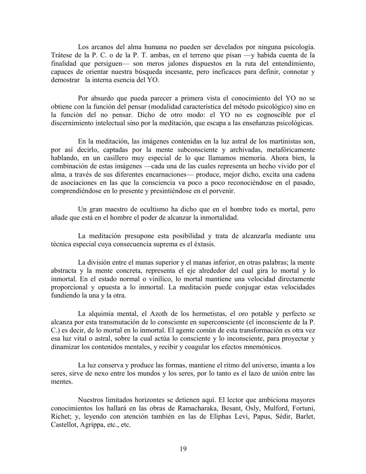 La Iniciación · Año II, Nº 19 · November 1943, page 19