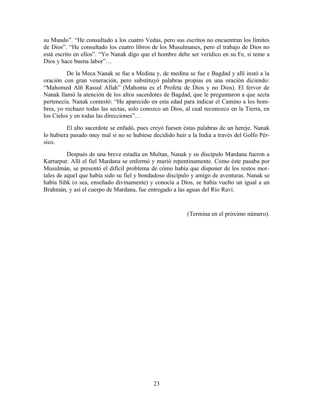 La Iniciación · Año II, Nº 19 · November 1943, page 23