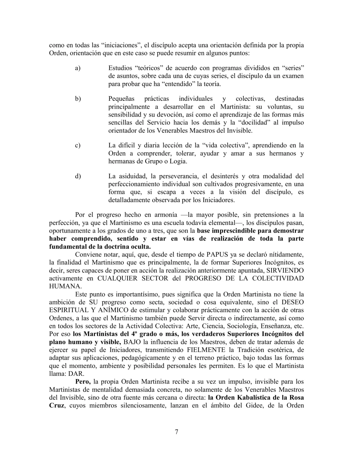 La Iniciación · Año II, Nº 20 · December 1943, page 7