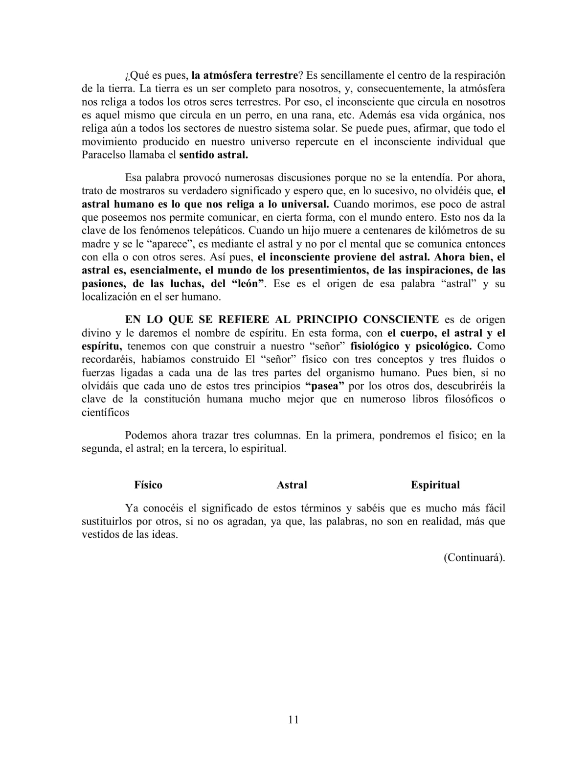 La Iniciación · Año II, Nº 20 · December 1943, page 11