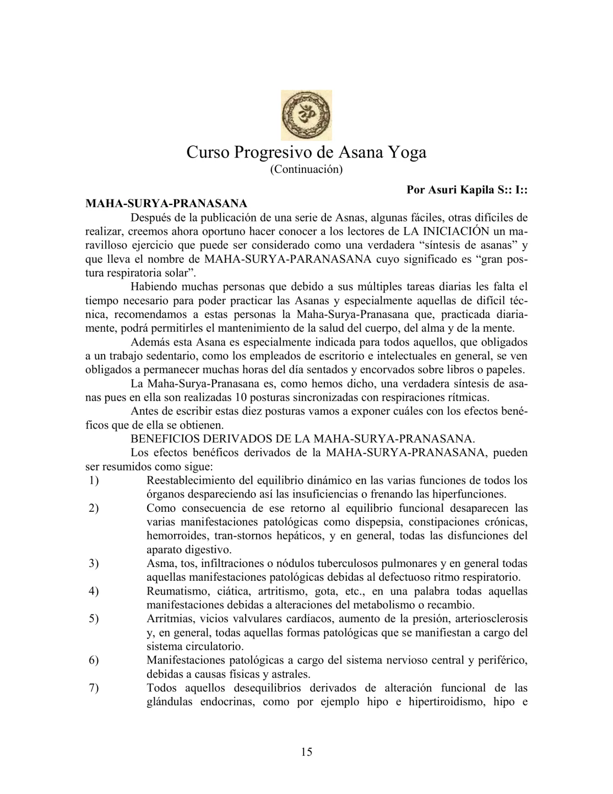 La Iniciación · Año II, Nº 20 · December 1943, page 15