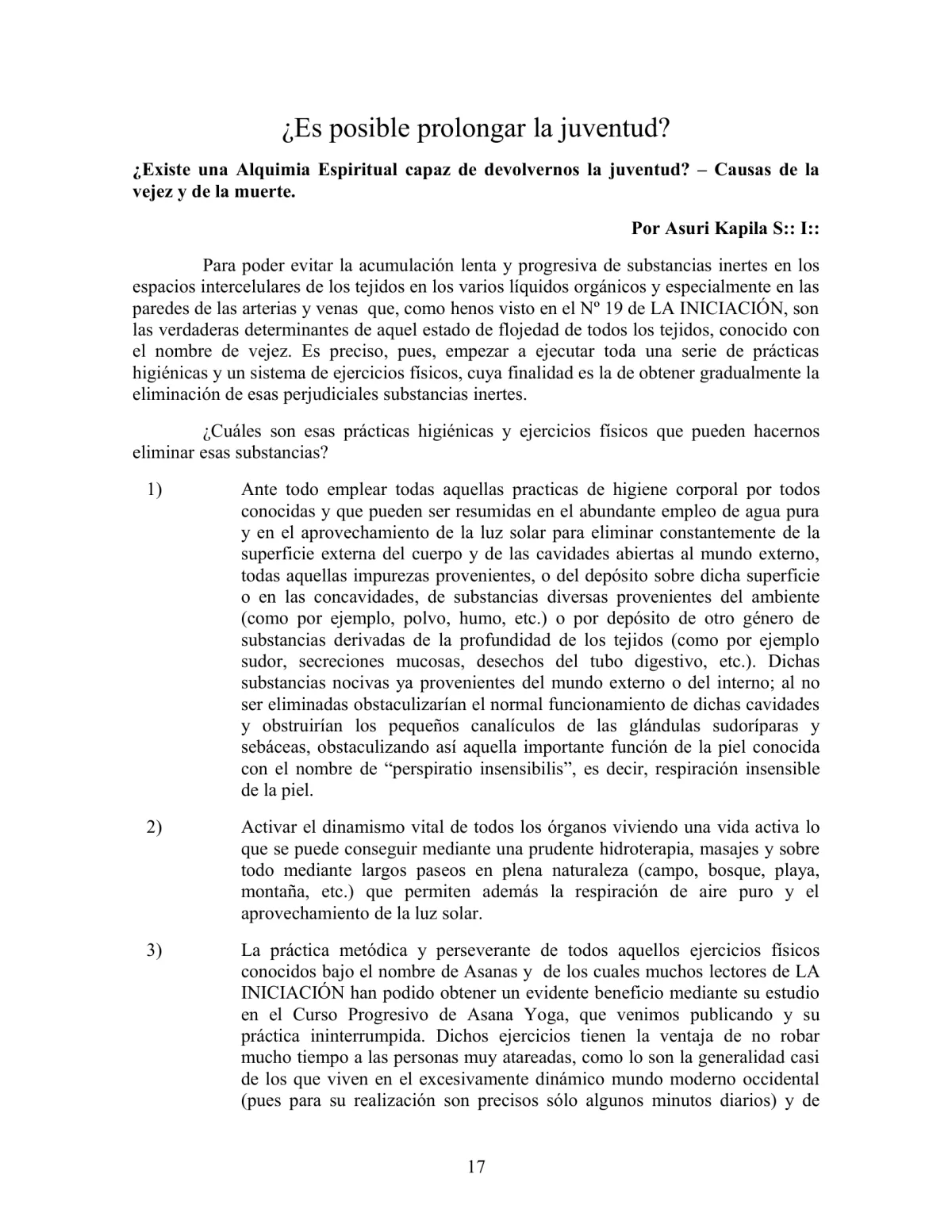 La Iniciación · Año II, Nº 20 · December 1943, page 17