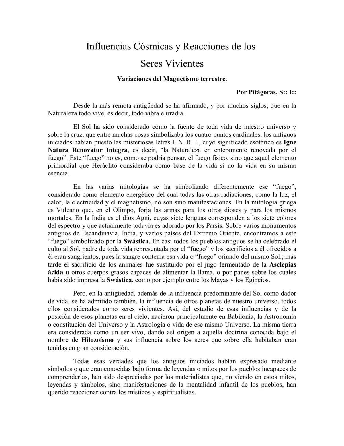 La Iniciación · Año III, Nº 23 · March 1944, page 18