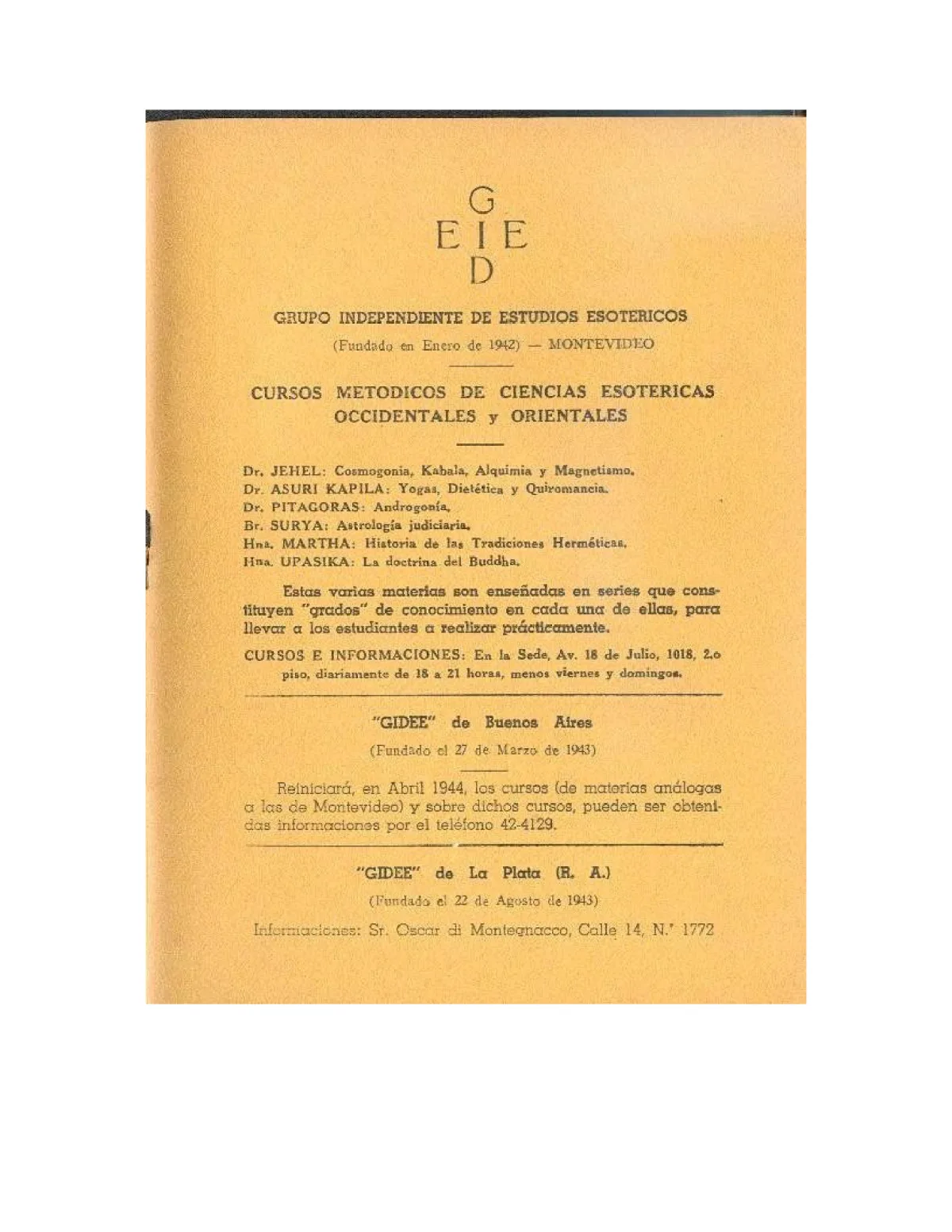 La Iniciación · Año III, Nº 23 · March 1944, page 24