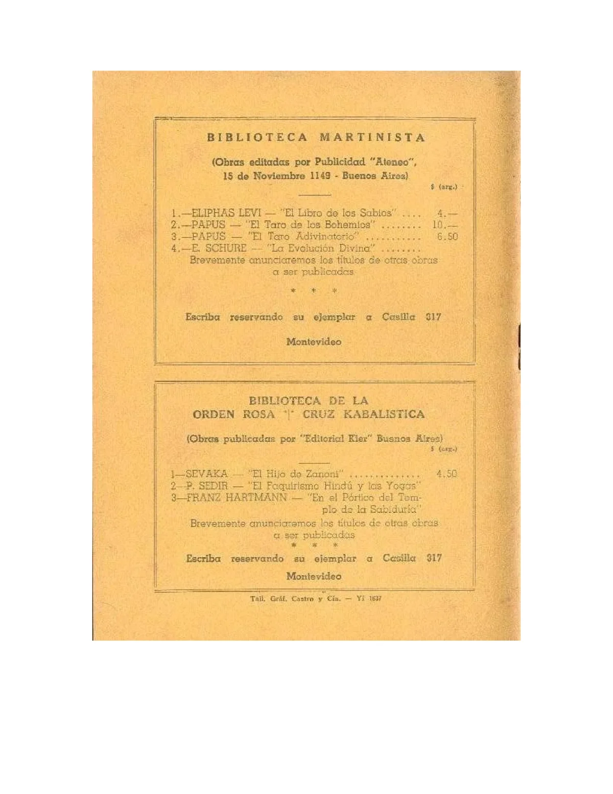 La Iniciación · Año III, Nº 23 · March 1944, page 25