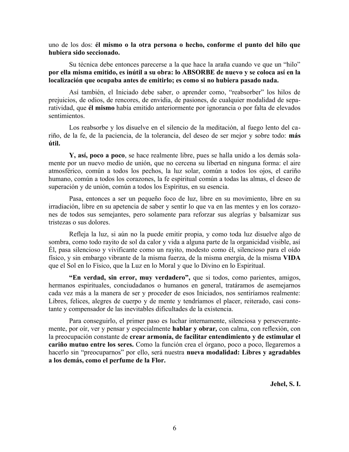La Iniciación · Año III, Nº 24 · April 1944, page 6
