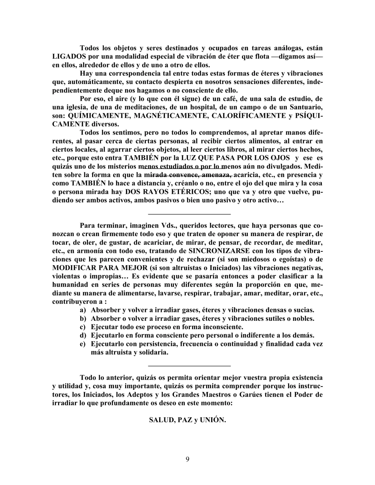 La Iniciación · Año III, Nº 24 · April 1944, page 9