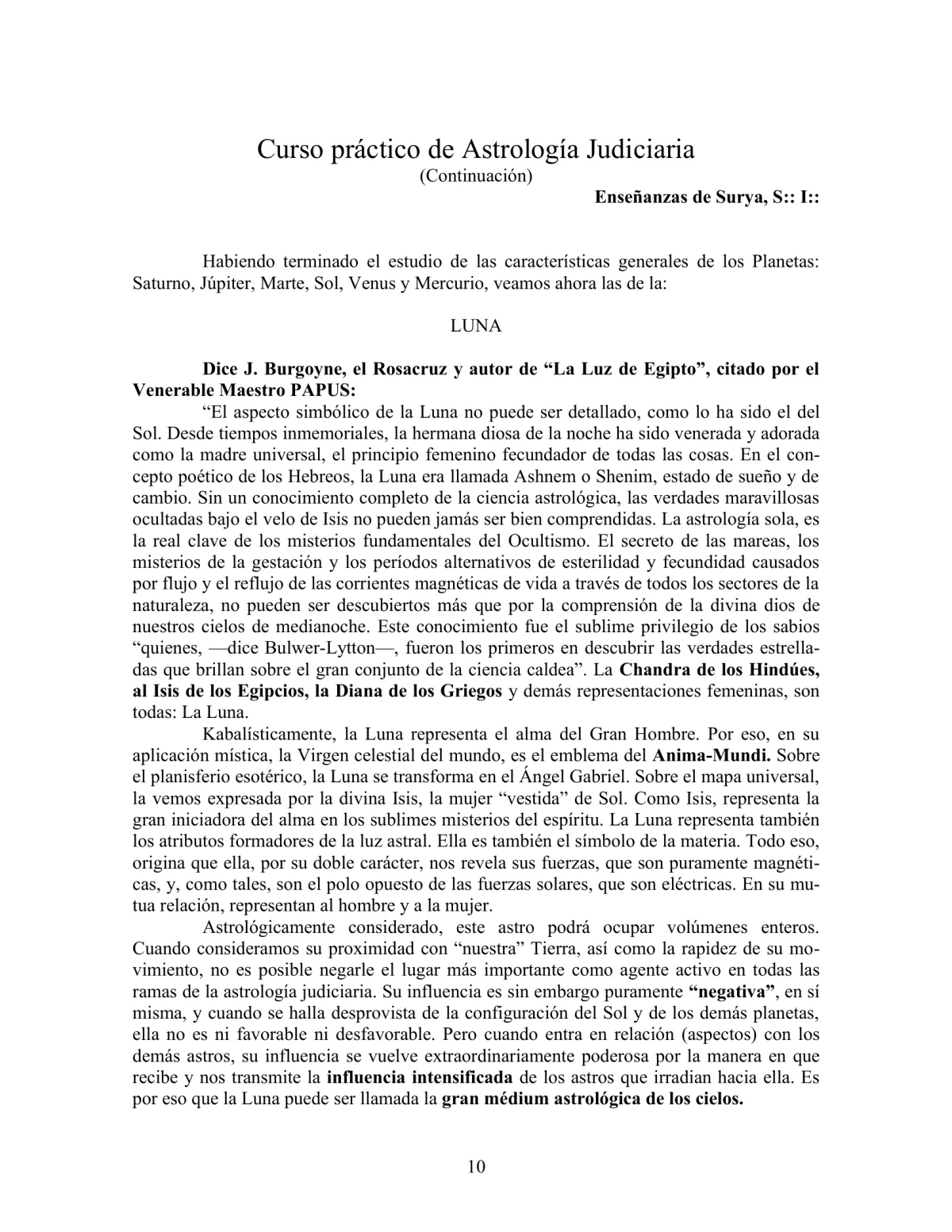 La Iniciación · Año III, Nº 24 · April 1944, page 10