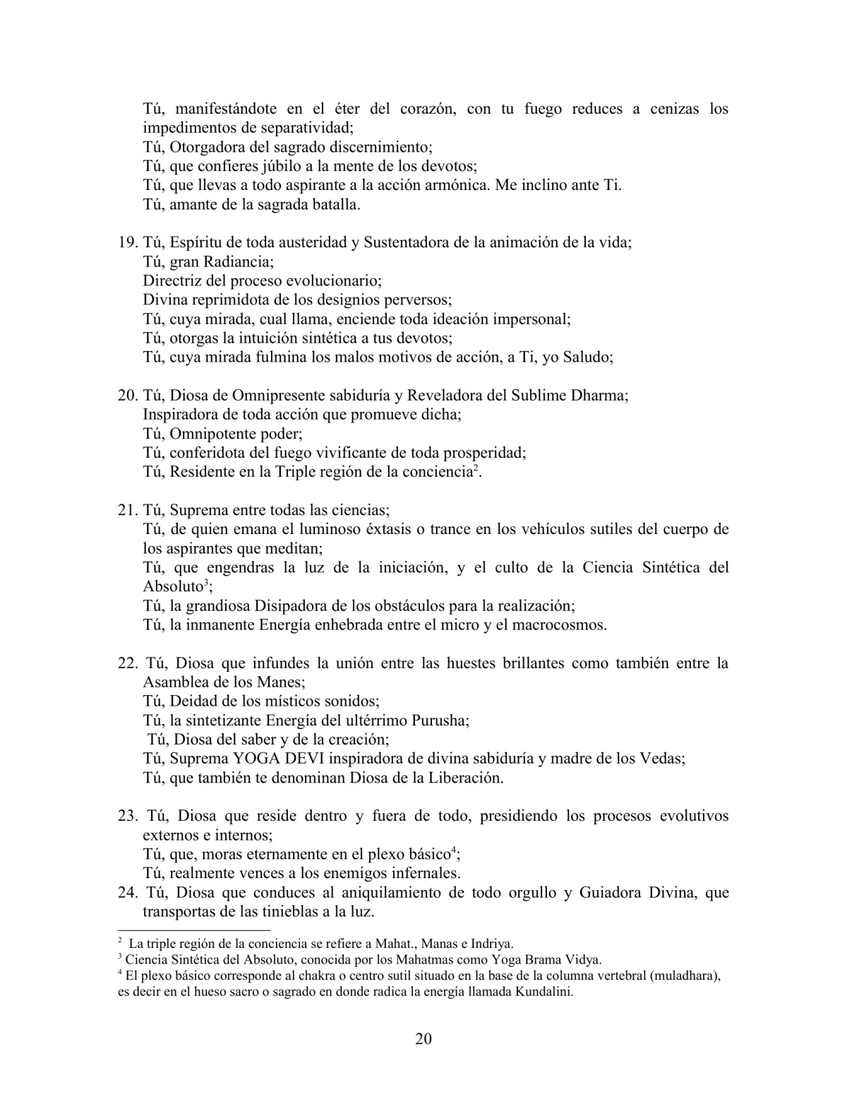 La Iniciación · Año III, Nº 24 · April 1944, page 20
