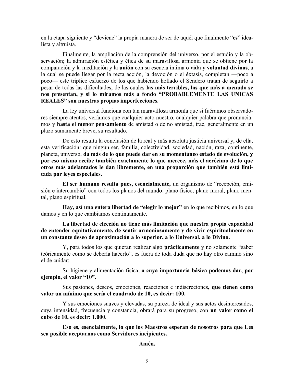 La Iniciación · Año III, Nº 25 · May 1944, page 9