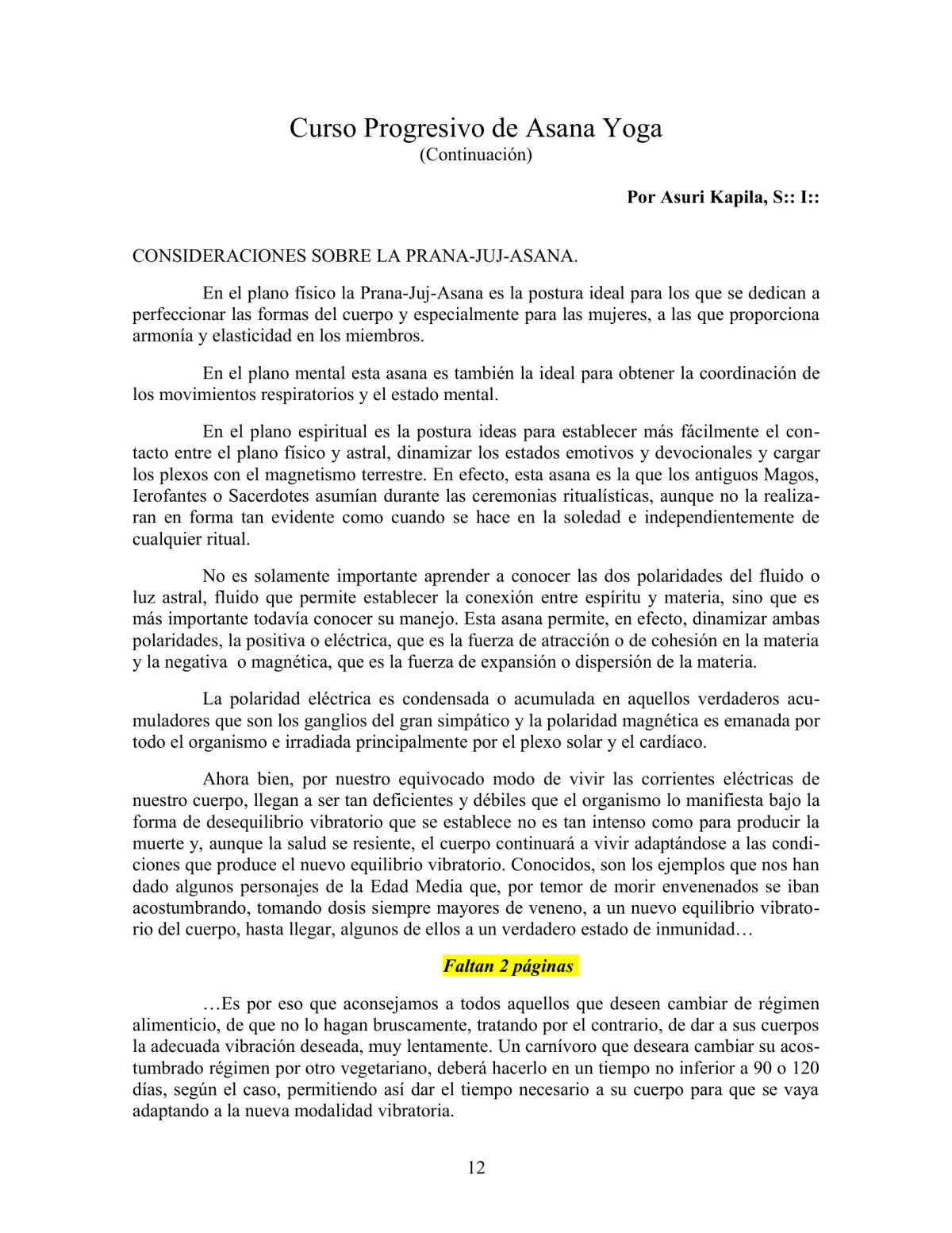 La Iniciación · Año III, Nº 25 · May 1944, page 12