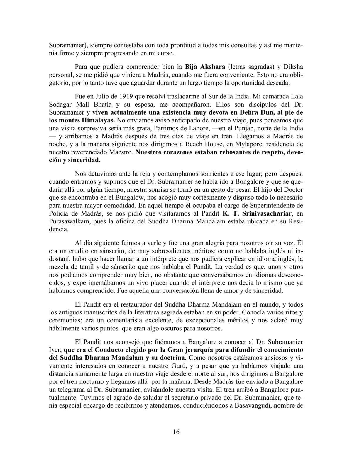 La Iniciación · Año III, Nº 25 · May 1944, page 16