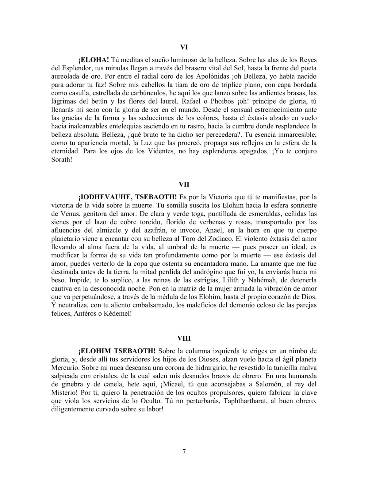 La Iniciación · Año III, Nº 27 · July 1944, page 7