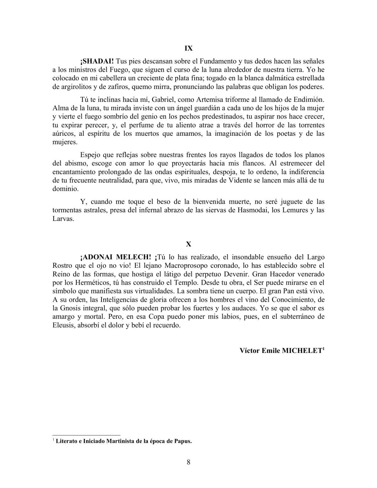 La Iniciación · Año III, Nº 27 · July 1944, page 8