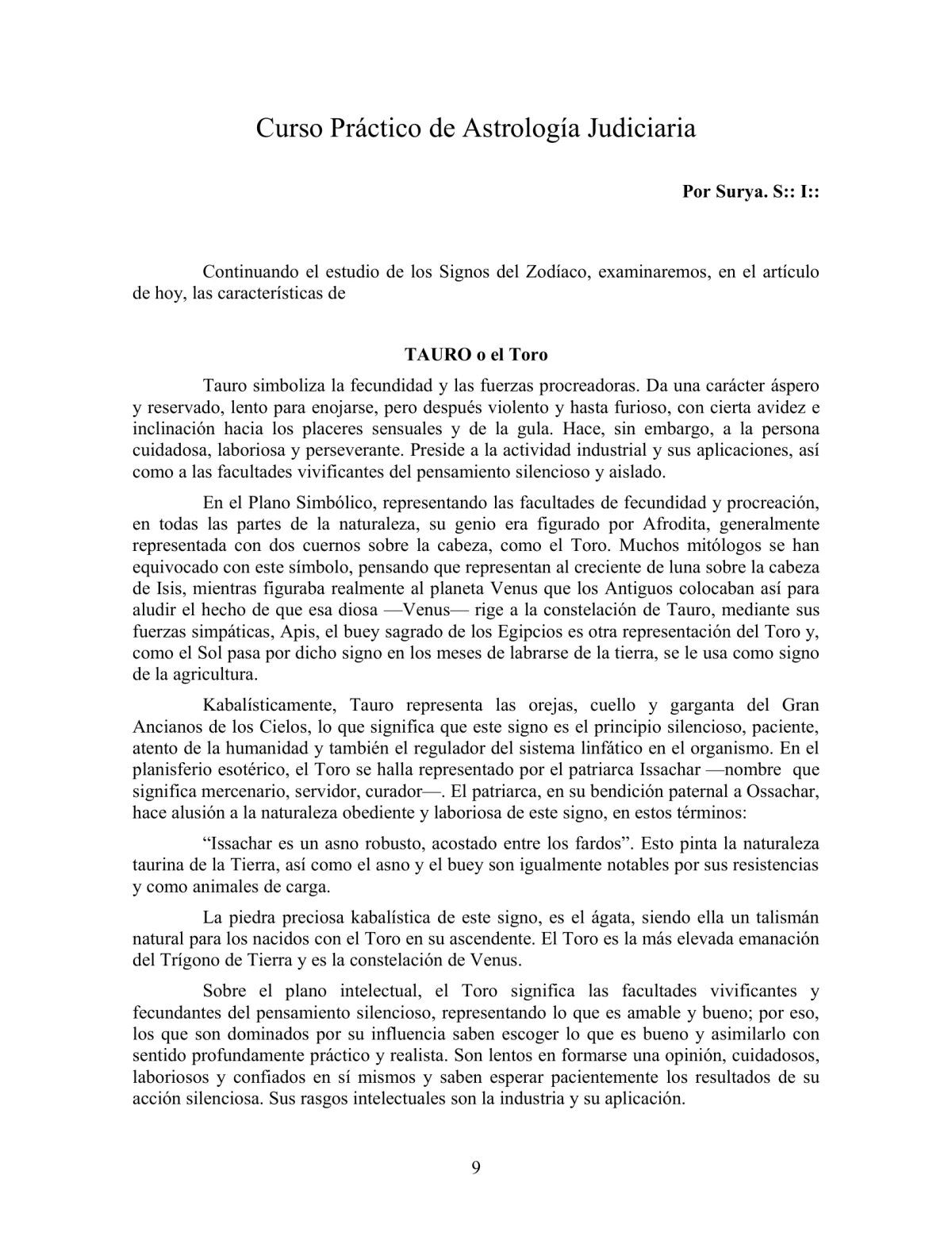 La Iniciación · Año III, Nº 27 · July 1944, page 9