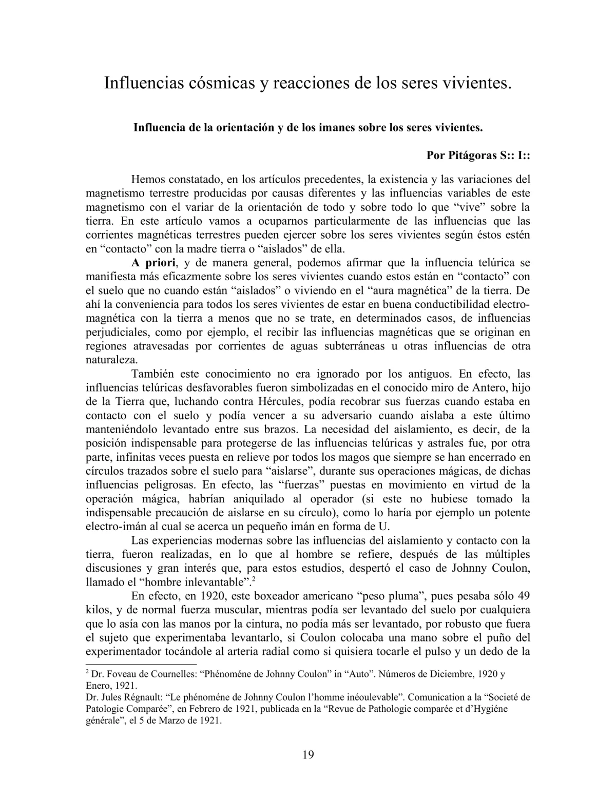 La Iniciación · Año III, Nº 27 · July 1944, page 19