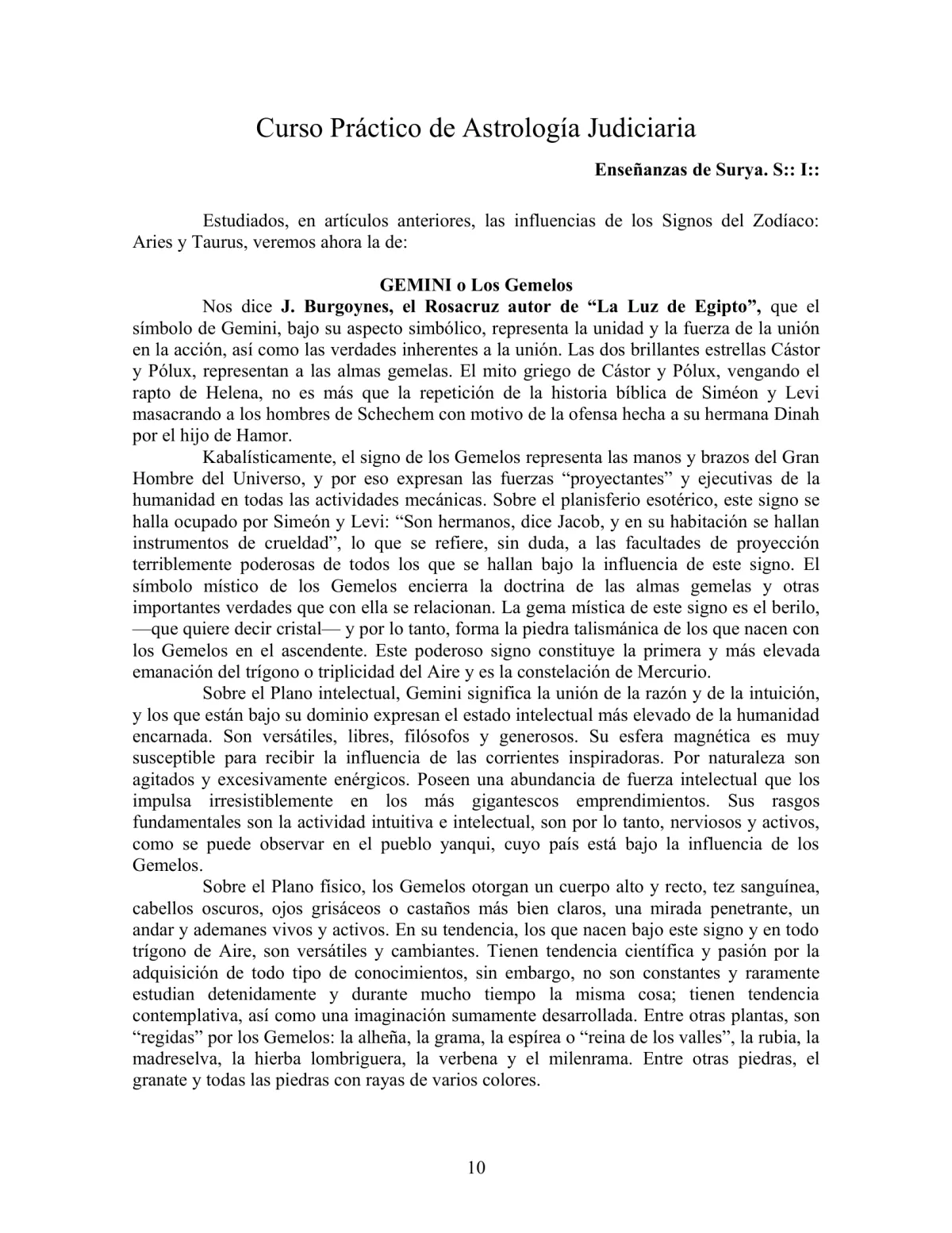 La Iniciación · Año III, Nº 28 · August 1944, page 10
