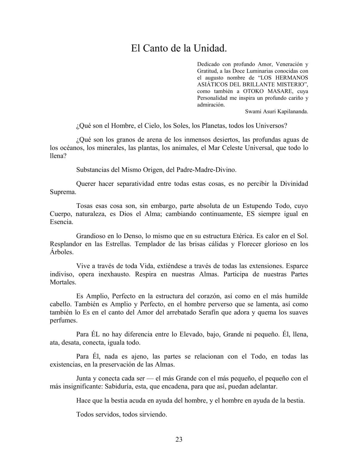 La Iniciación · Año III, Nº 28 · August 1944, page 23