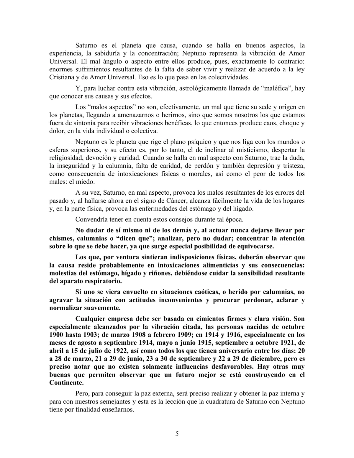 La Iniciación · Año III, Nº 29 · September 1944, page 5