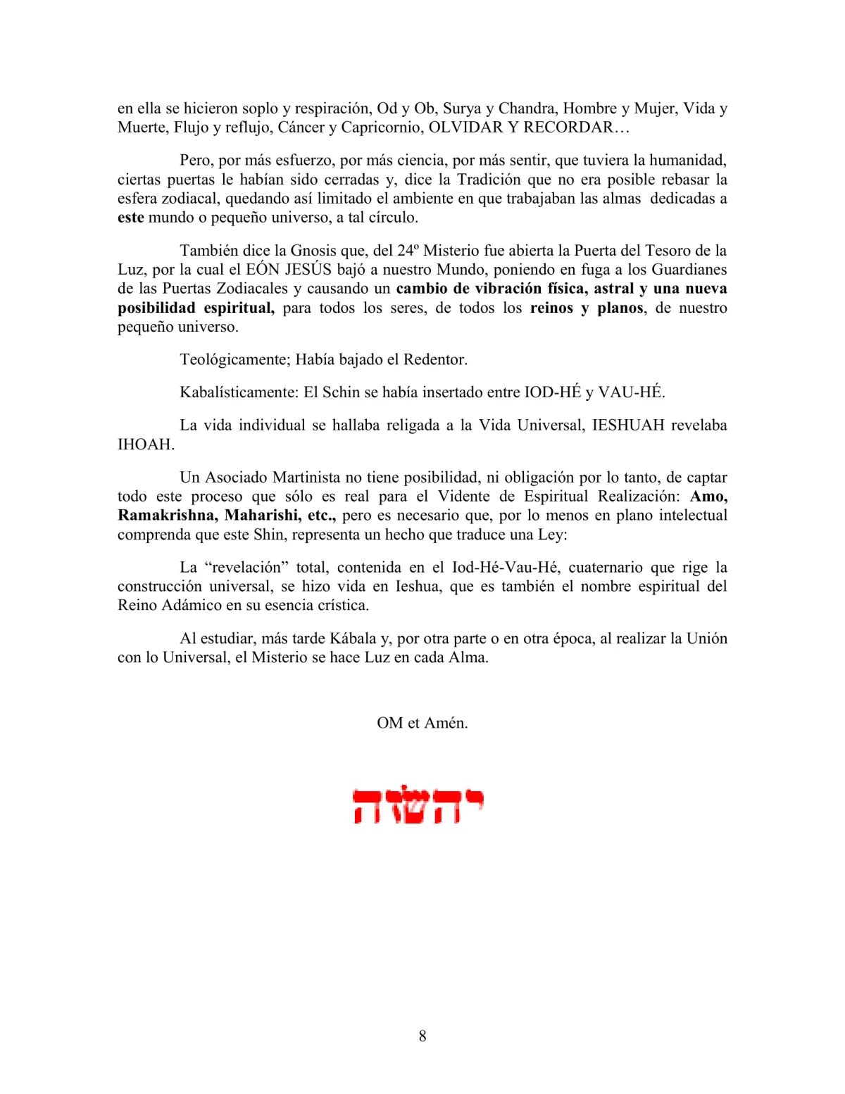 La Iniciación · Año III, Nº 29 · September 1944, page 8