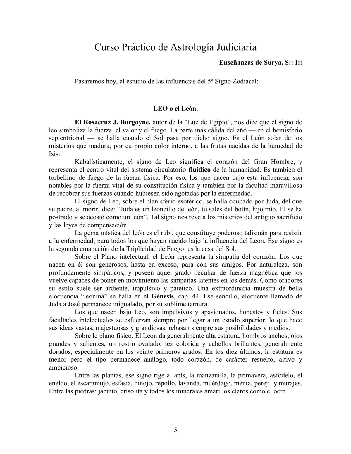 La Iniciación · Año III, Nº 30 · October 1944, page 5