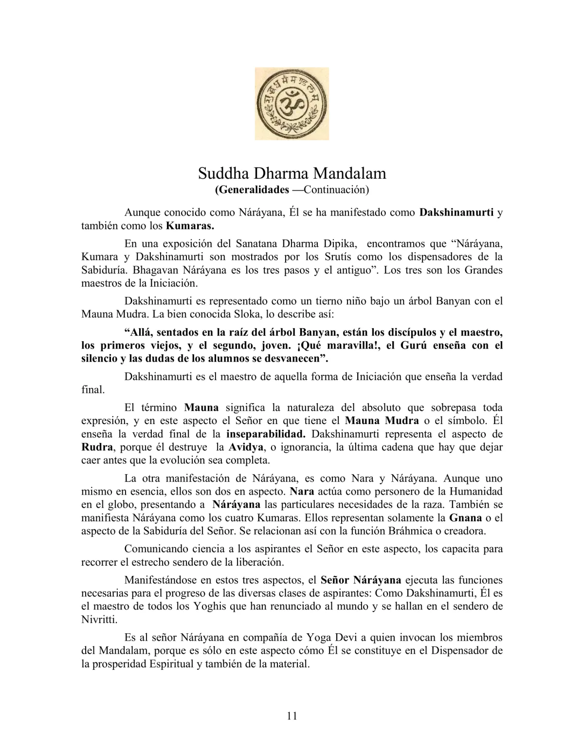 La Iniciación · Año III, Nº 30 · October 1944, page 11