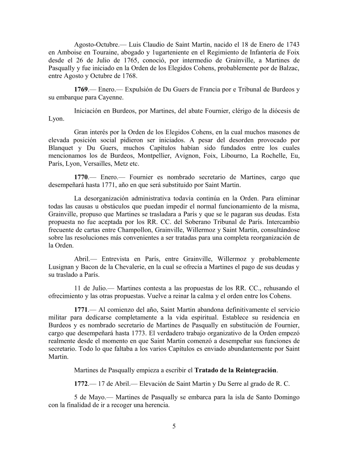 La Iniciación · Año III, Nº 32 · December 1944, page 5