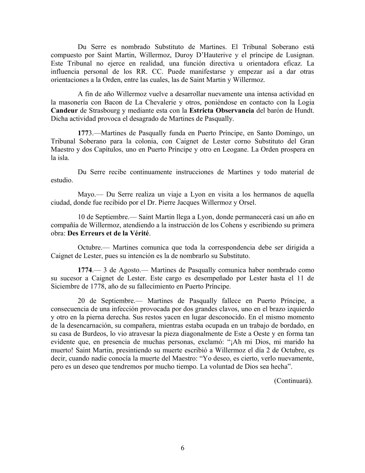 La Iniciación · Año III, Nº 32 · December 1944, page 6