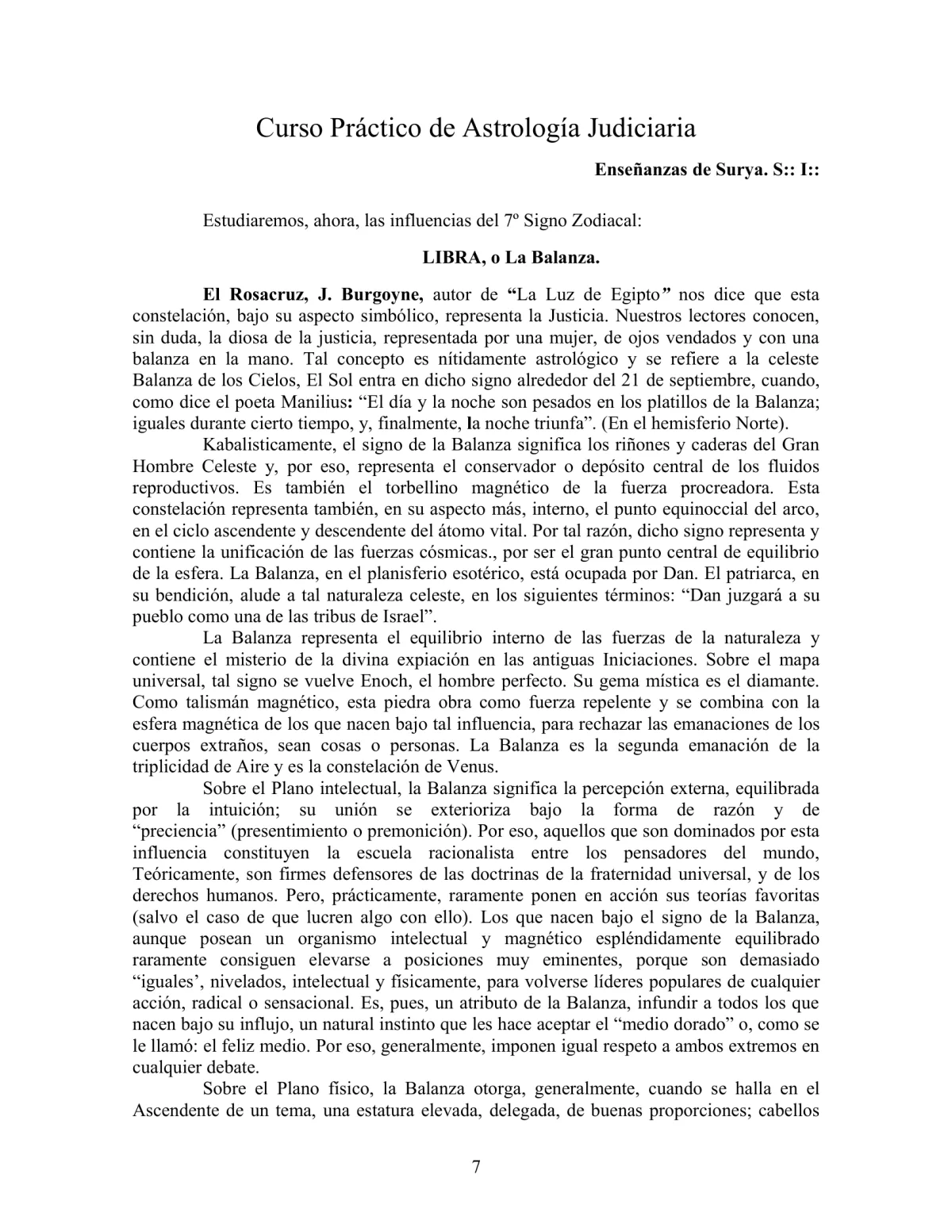 La Iniciación · Año III, Nº 32 · December 1944, page 7