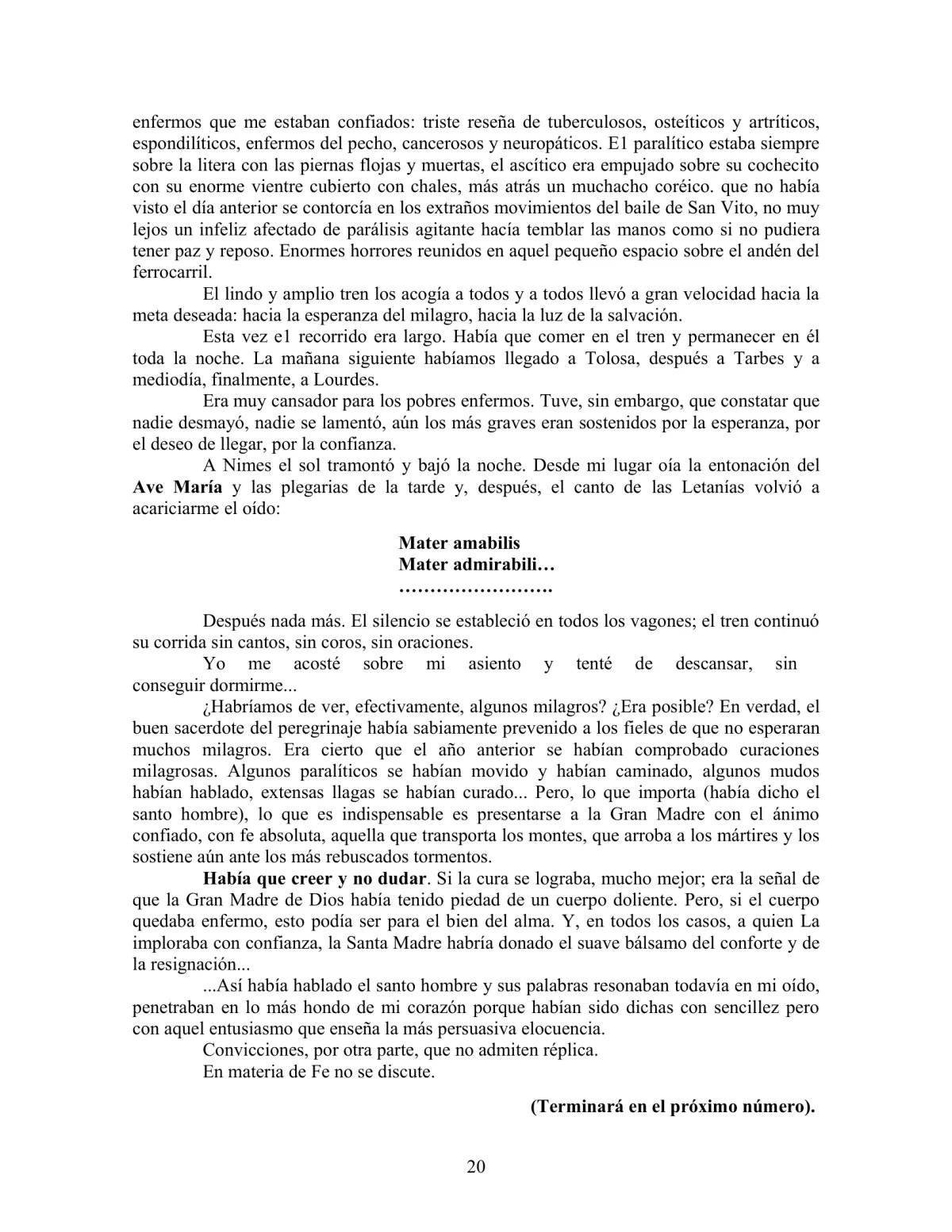 La Iniciación · Año III, Nº 32 · December 1944, page 20