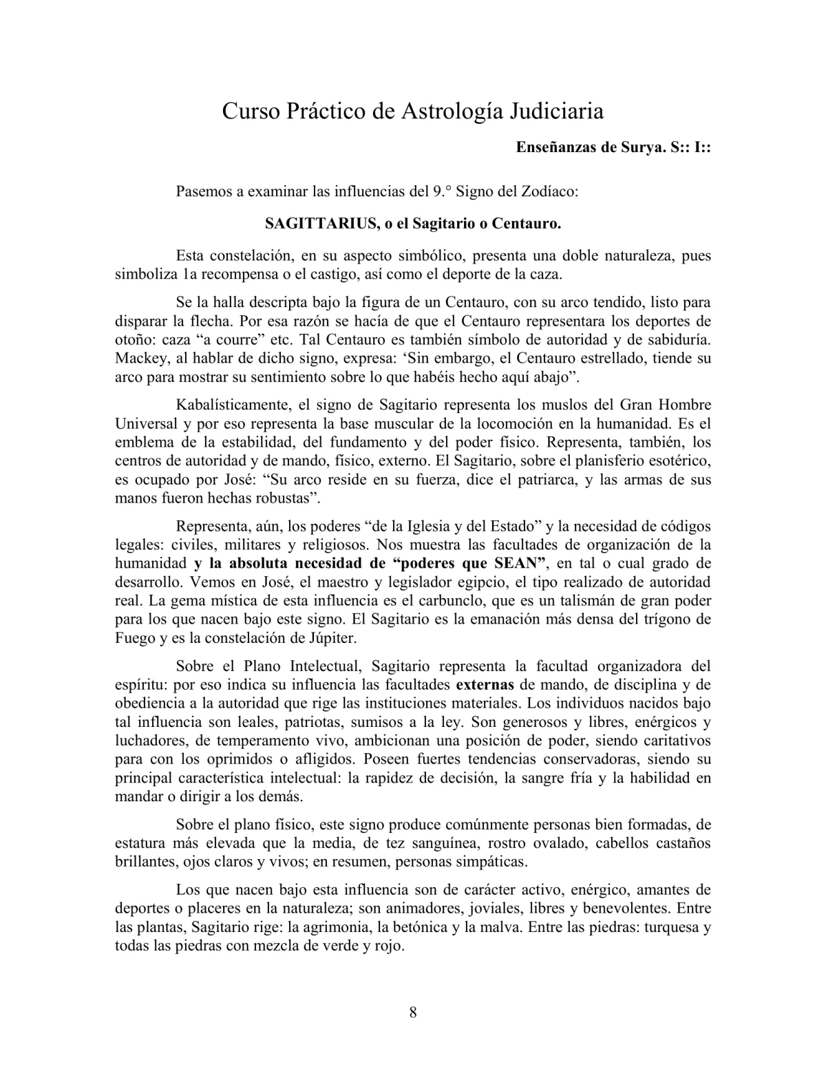 La Iniciación · Año IV, Nº 34 · February 1945, page 8