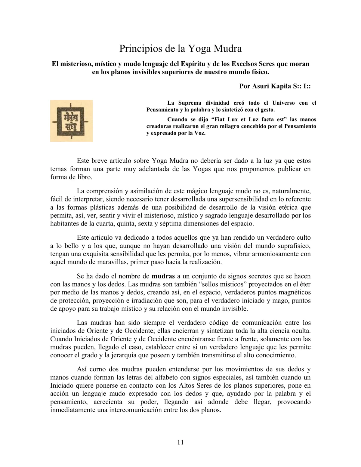 La Iniciación · Año IV, Nº 34 · February 1945, page 11