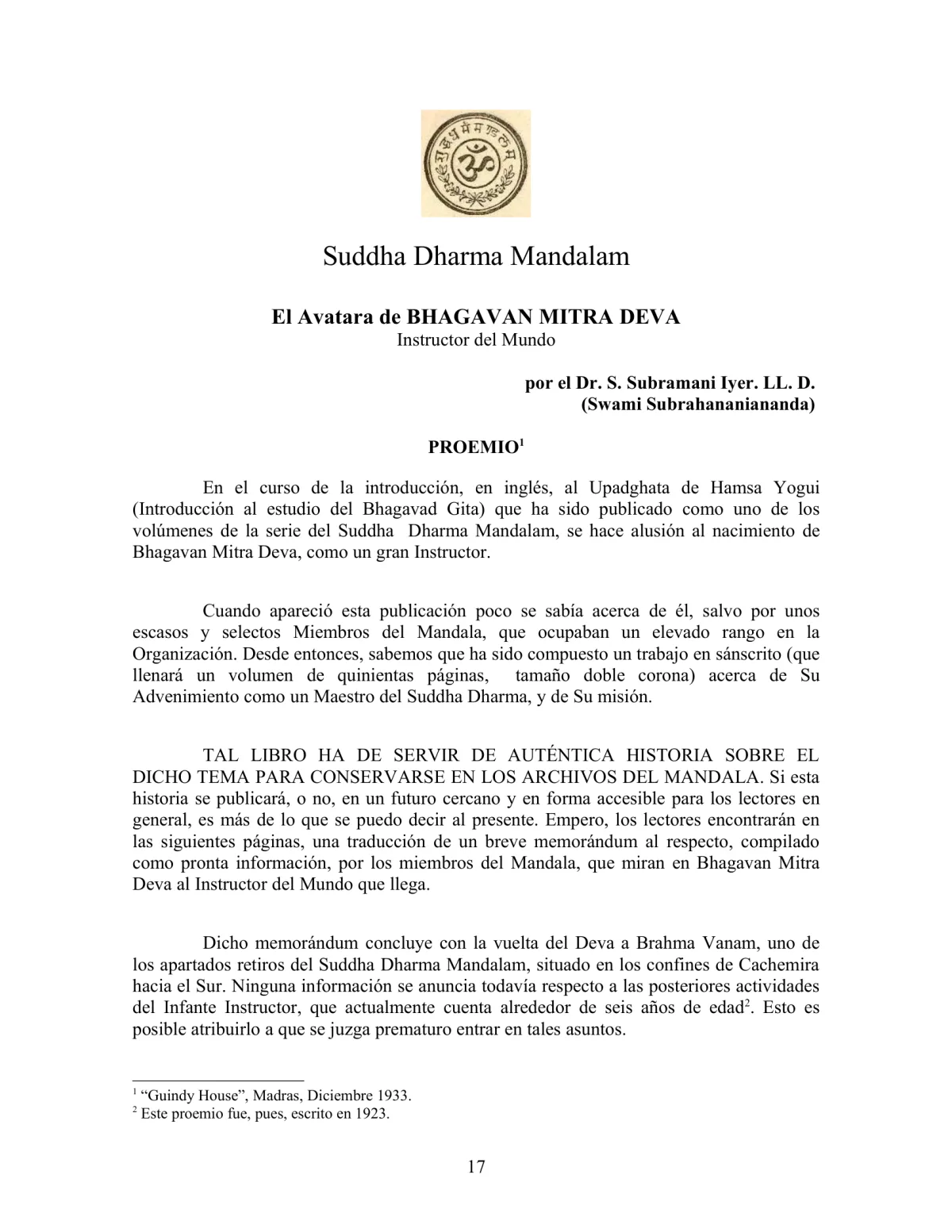 La Iniciación · Año IV, Nº 34 · February 1945, page 17