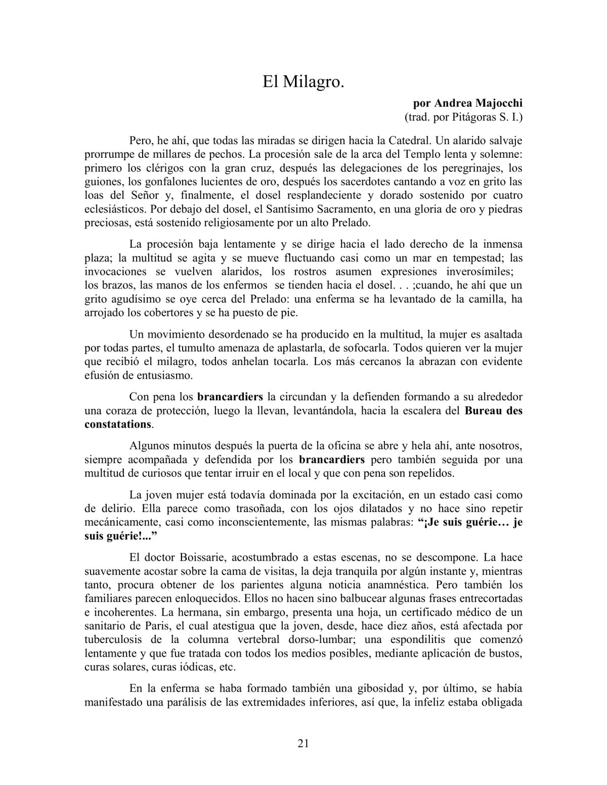 La Iniciación · Año IV, Nº 34 · February 1945, page 21