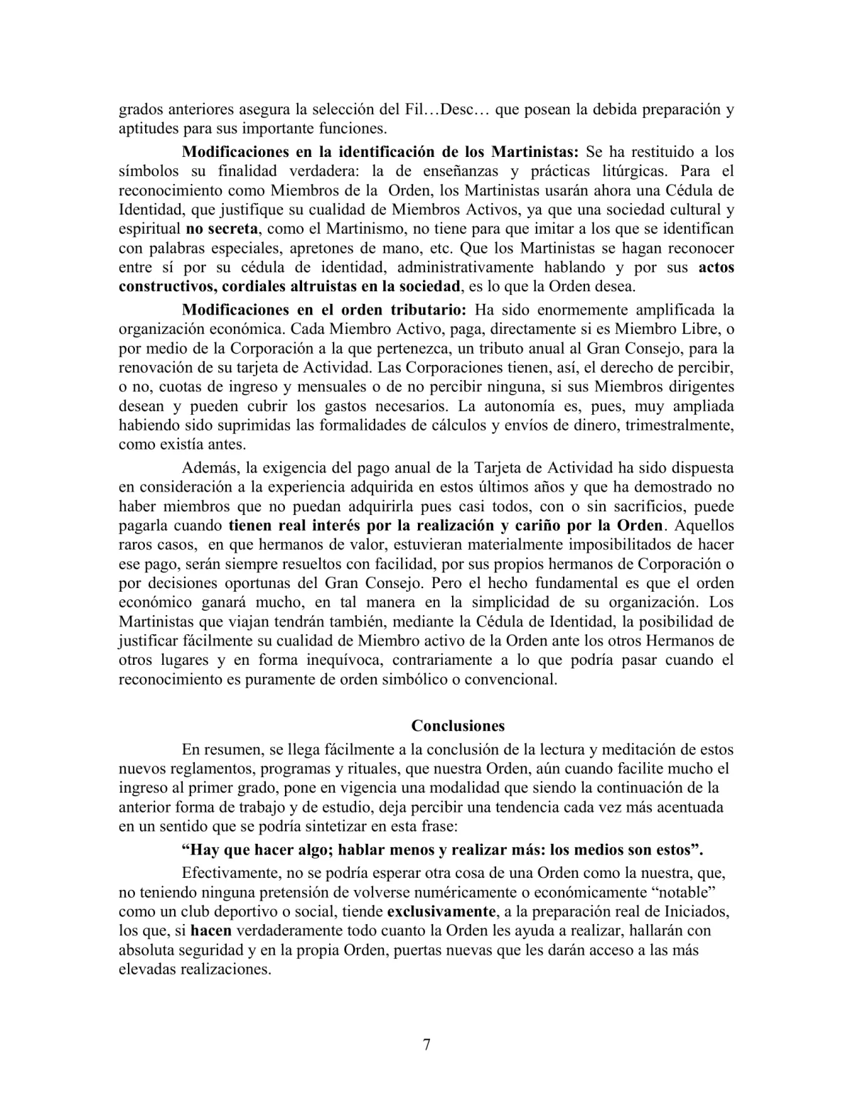 La Iniciación · Año IV, Nº 35 · March 1945, page 7