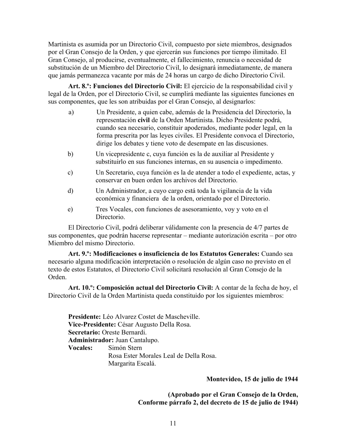 La Iniciación · Año IV, Nº 35 · March 1945, page 11