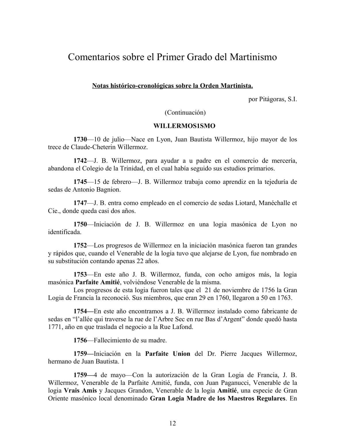 La Iniciación · Año IV, Nº 35 · March 1945, page 12