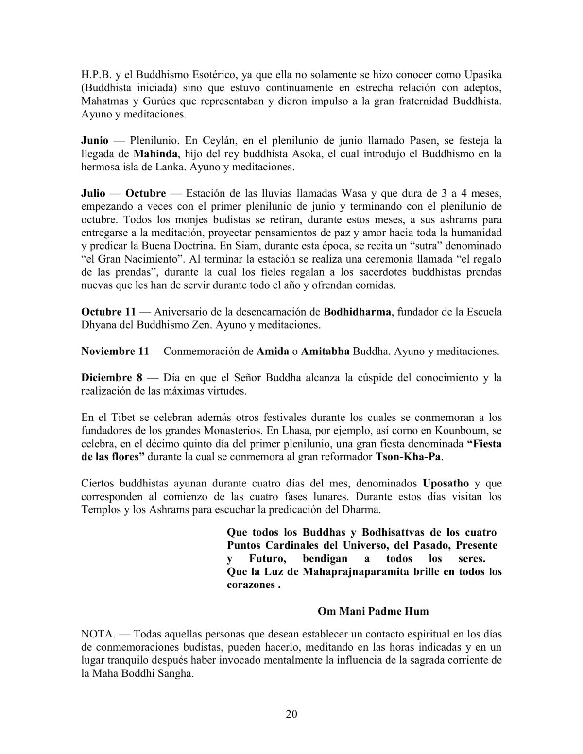 La Iniciación · Año IV, Nº 35 · March 1945, page 20
